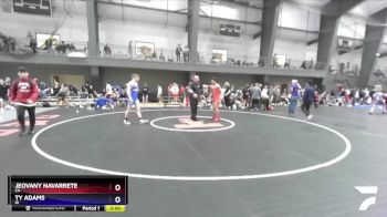 132 lbs Cons. Round 3 - Jeovany Navarrete, CA vs Ty Adams, ID
