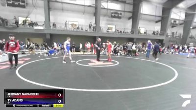 132 lbs Cons. Round 3 - Jeovany Navarrete, CA vs Ty Adams, ID