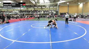 132 lbs Round Of 16 - Andrew ?AJ? Craig, Portsmouth vs Isaac Quiles, East Hartford