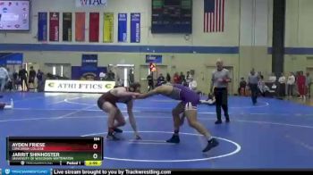 184 lbs Quarterfinal - Jarrit Shinhoster, University Of Wisconsin-Whitewater vs Ayden Friese, Concordia College