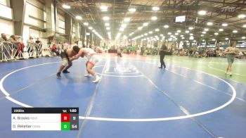 220 lbs Rr Rnd 3 - Andrew Brooks, Noke Wrestling RTC vs Diego Pelletier, CKWA