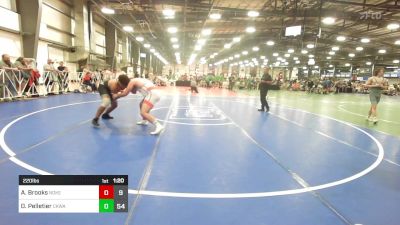 220 lbs Rr Rnd 3 - Andrew Brooks, Noke Wrestling RTC vs Diego Pelletier, CKWA