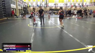 122 lbs Round 3 - Camille Schult, Immortal Athletics WC vs Abigail Meyrer, Iowa