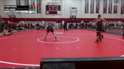 157 lbs Champ. Round 1 - Axel Adame, Cal Poly Humboldt vs Ethan Owens, Eastern Oregon University (OR)