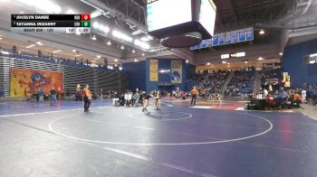 120 lbs Quarterfinal - Tatianna Irizarry, Choate Rosemary Hall vs Jocelyn Danbe, River Dell Regional