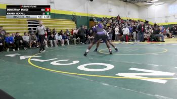 165 lbs Champ. Round 2 - Demetrian James, Middletown High School vs Khary McCall, Springboro