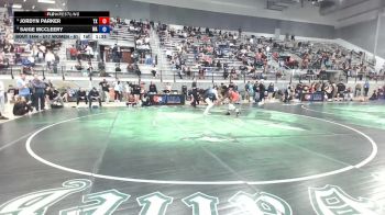 U17 Women - 61 lbs Champ. Round 3 - Jordyn Parker, TX vs Saige McCleery, WA