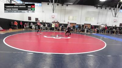 106 lbs Round Of 16 - Christian Bernal Mendoza, Fairfield Warde vs Jason Torres, Stamford