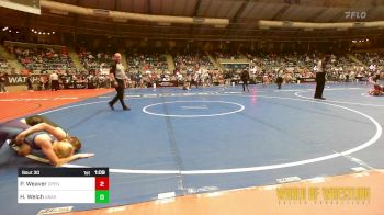 90 lbs Round Of 16 - Piper Weaver, Open Mats vs Harper Welch, Ubasa