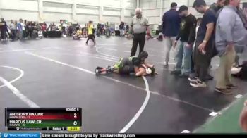 88 lbs Round 5 (8 Team) - Marcus Lawler, Nauman vs Anthony Hajjar, 84 Athletes