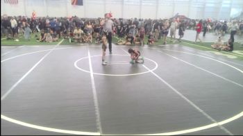 52 lbs Quarterfinal - Taylor Ortivez, Ranch Hand Wrestling vs Joseph Clark, Way Out West