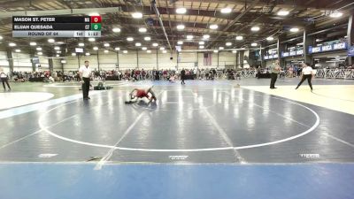 112 lbs Round Of 64 - Mason St. Peter, MA vs Elijah Quesada, CT