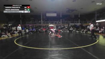 190 lbs 1st Place Match - Brock Armstrong, Coeur D`Alene High School vs Kannon Freschette, Camas