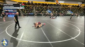 130 lbs Cons. Round 3 - Sophia Stevens, Charles City vs Micaiah Lenway, Albert Lea