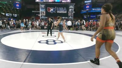 155 lbs Champ. Rd Of 64 - Symone Jewell, California vs Ciel Sattler, Idaho