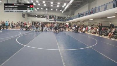 54-59.2 lbs Champ. Round 2 - Grey Andersen, JWC vs Kingston Lewis, Champions Wrestling Club