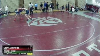 144 lbs Cons. Round 2 - Tristen Johns, Bishop Gorman vs Logan Arredondo, Legacy