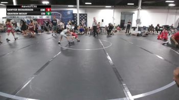 52 lbs Round 4 (6 Team) - Sawyer Richardson, Capital City WC vs Grayson McKay, Xtreme Team Black