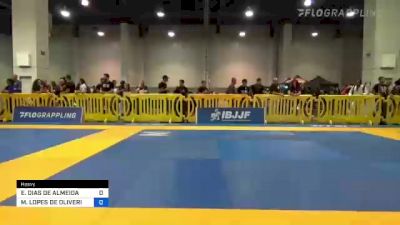 ENDERSON DIAS DE ALMEIDA vs MARCOS LOPES DE OLIVERIA 2022 American National IBJJF Jiu-Jitsu Championship