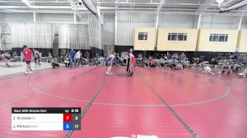 60 kg Rr Rnd 2 - Zac Brzoska, Southside vs Jaxon Perkins, Barn Boys