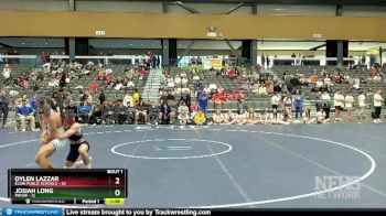 120 lbs Quarterfinals (8 Team) - Dylen Lazzar, Elgin Public Schools vs Josiah Long, Pryor