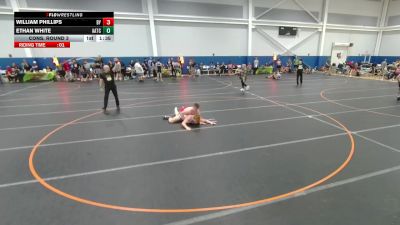 165 lbs Cons. Round 3 - Ethan White, Unattached vs William Phillips, Baylor