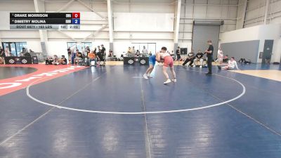 165 lbs Semis - Drake Morrison, Sanderson Wrestling Academy vs Dimetry Molina, ROUGH HOUSE WRESTLING