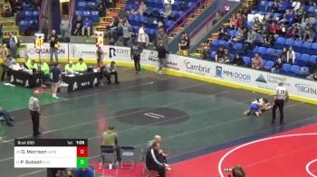 96 lbs Round Of 16 - Dominick Morrison, Hatboro Horsham vs Preston Bubash, Elizabeth Forward
