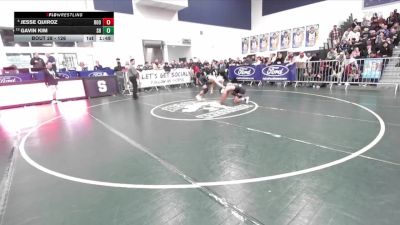126 lbs Champ. Round 1 - Gavin Kim, Sunny Hills vs Jesse Quiroz, Eleanor Roosevelt