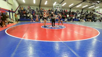 235 lbs Semifinal - Malana Miller, Bixby HS Girls vs Jordan Bread, Tahlequah Girls HS