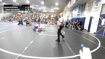 157 lbs Champ. Round 3 - Mason McDonnell, Fountain Valley vs Josiah Tessandore, Shadow Hills