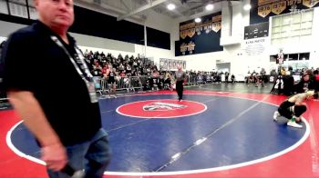 126 lbs Champ. Round 1 - Kayden Vasquez, South Hills vs Hunter Besneatte, Chaparral