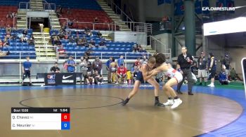 113 lbs Cons 32 #2 - Quinton Chavez, Nebraska vs Caleb Meunier, Wisconsin