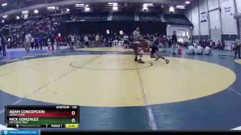125 lbs Cons. Round 4 - Adam Concepcion, Adams State vs Nick Gonzalez, Air Force Prep