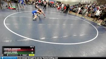 120 lbs Cons. Round 4 - Charles Anderson, Texas Select Wrestling vs Lincoln Unger, MWC Wrestling Academy