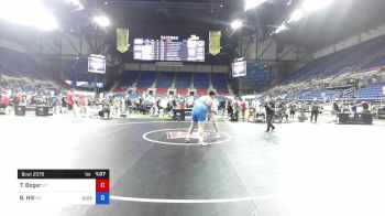 285 lbs Quarters - Trayvn Boger, Utah vs Brayden Hill, Kansas