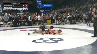 215 lbs Champ. Rd Of 128 - Beaudry Payne, Montana vs Irving Cruz, New York