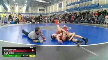 117 lbs Semis (4 Team) - Nyden Euson, East Central vs Kale Shirk, Penn