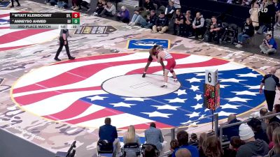 3rd Place Match - Anneyso Ahmed, Brandon Valley vs Wyatt Kleinschmit, Sioux Falls Lincoln