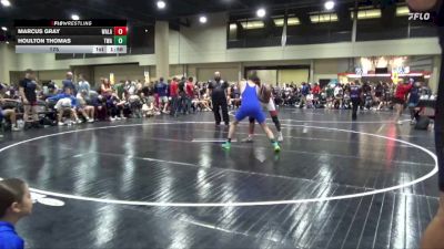 175 lbs Round 3 (6 Team) - Marcus Gray, WALA vs Houlton Thomas, Trojan WA