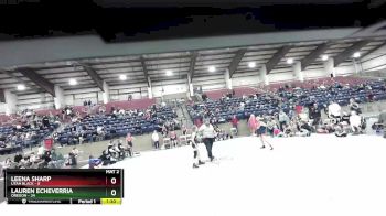 85 lbs Round 5 (6 Team) - Leena Sharp, Utah Black vs Lauren Echeverria, Oregon