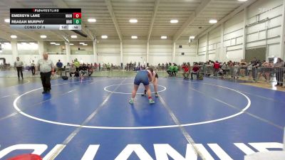 156 lbs Consi Of 4 - Emersyn Lane, Maine Trappers WC vs Reagan Murphy, Bristol