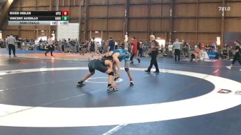 135 lbs Semifinal - River Hibler, Apex Wrestling vs Vincent Augello, Barn Brothers