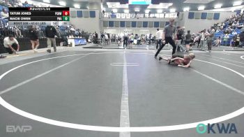 47-51 lbs Rr Rnd 1 - Tatum Jones, Ponca City Wildcat Wrestling vs Macie Owen, Perry Wrestling Academy