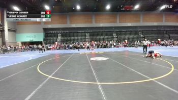 165 lbs Cons. Round 6 - Griffin Gerber, Oakdale vs Jesus Alvarez, Caldwell