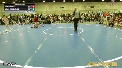 49 lbs Rr Rnd 2 - Rhett Pitts, Regulators 9U 1 vs Noah Rodriguez, Mile High Mafia 9U