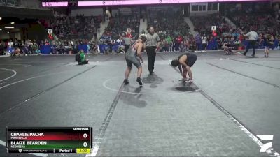 125 lbs Semifinal - Blaize Bearden, Neodesha vs Charlie Pacha, Marysville