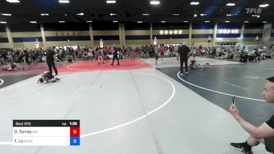 54 kg Round Of 16 - Daniel Torres, Mat Demon WC vs Tek Lo, Redwood WC