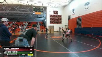 106-110 lbs Round 5 - Russell Goolsbey, Powell Wrestling Club vs Leandro Moran, Billings Wrestling Club