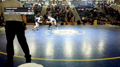 148 lbs 1st Place Match - Paige Jox, Mount Lebanon Hs vs Elaina Ashby, TRINITY HS (Washington)